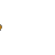 Yellow Glass Bouncing Right Arrow 