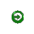 Green Glass Growing Right Arrow 2